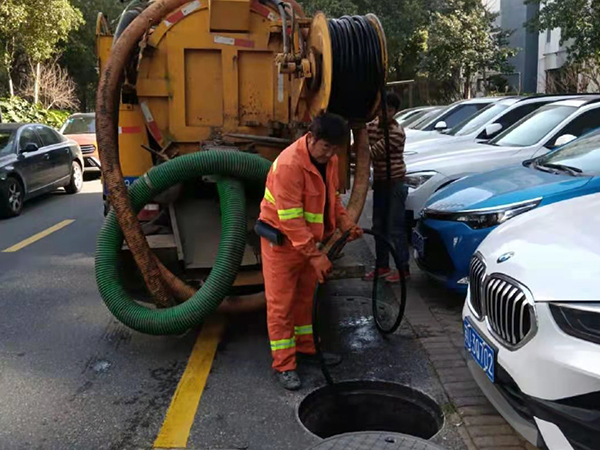 虞城排污管道清淤