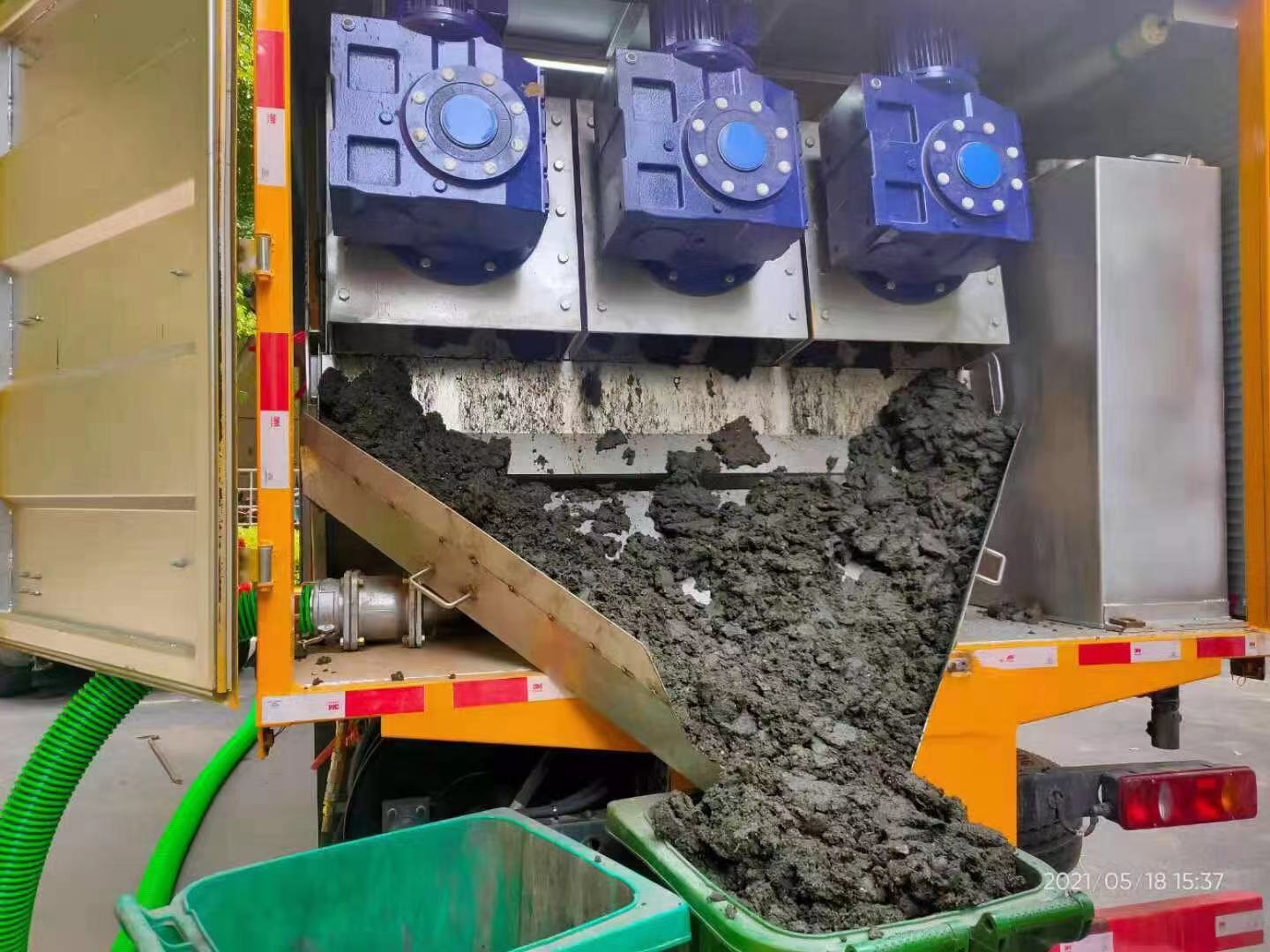 虞城化粪池清掏城市维护站-泥浆净化干湿分离处理